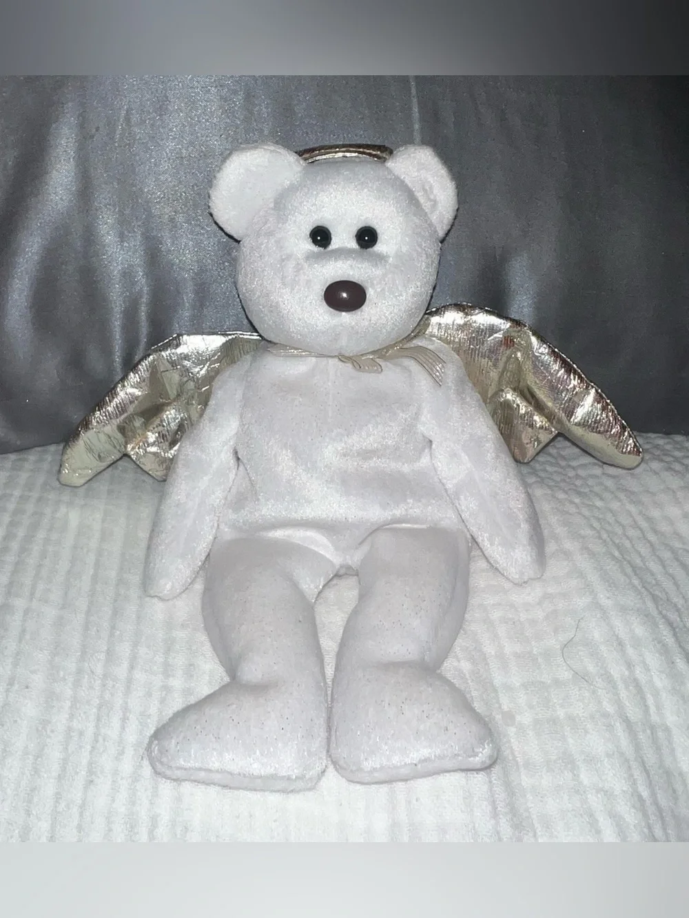 ✨ Authentic Ty Beanie Baby - Halo II the Angel Bear ✨